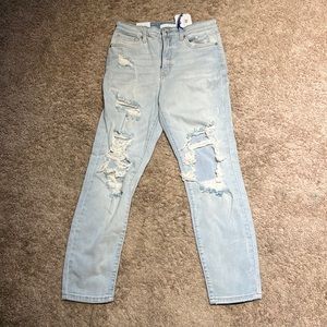 Tobi super high rise mom jean
